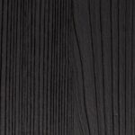 Dark textured surface with vertical grooves, resembling wood grain. The image has a simple, minimalist appearance without any recognizable landmarks or figures.