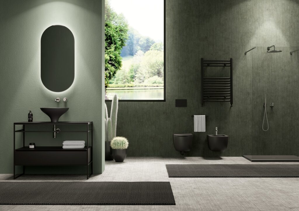 Black Bathrooms | Black And White Bathroom Ideas | Kallums Bathrooms