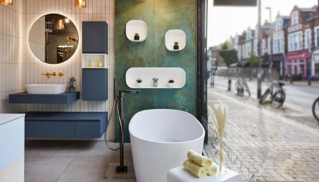 Luxury london bathroom showroom Putney