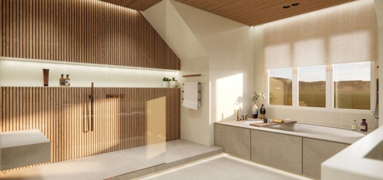 bespoke shower walk in