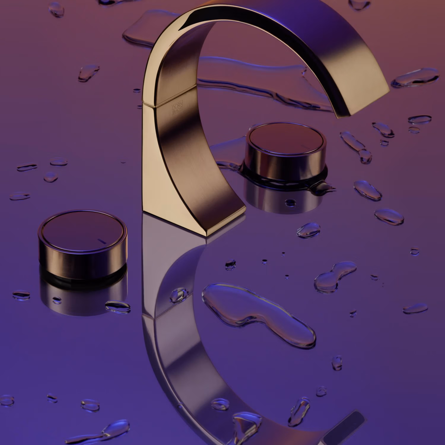 Dornbracht CYO Wall-mounted basin mixer without pop-up waste