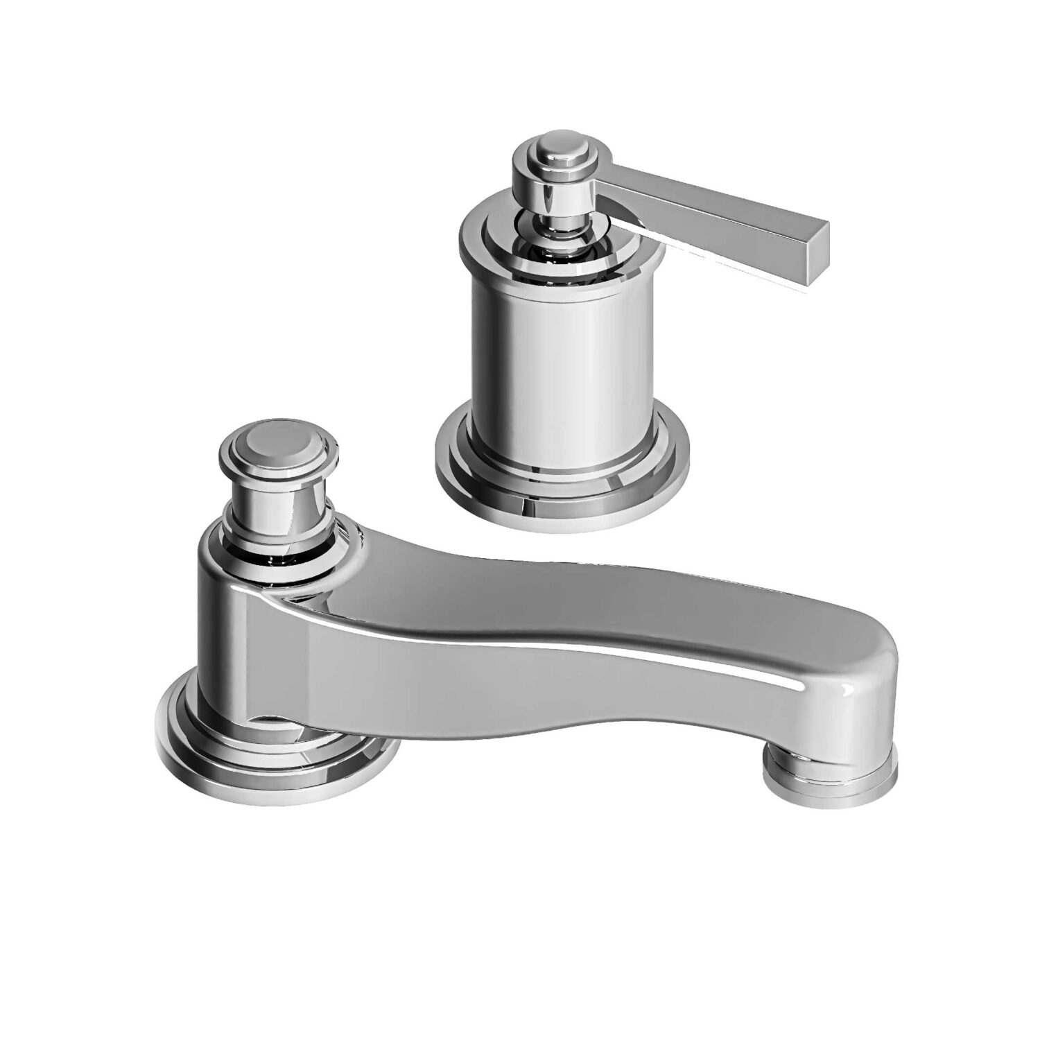 Gabrielle M60 - 2-hole basin lever mixer - Image 2