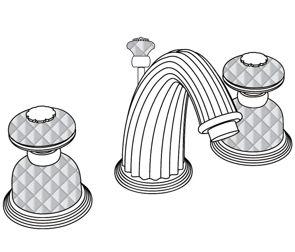 Cristal & Bronze Diamond Dome Clear Crystal - Image 2