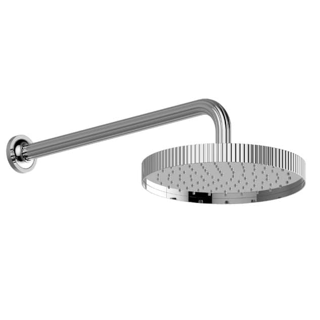 Kallums Bathrooms Pantheon 3/4" concealed thermostatic shower head and arm.